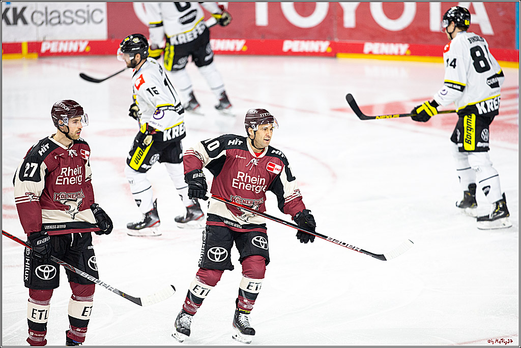 PENNY DEL;  Koelner Haie - Krefeld Pinguine; Koeln, 24.02.2021